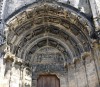 Bazas cathedrale portail gauche vue exterieur