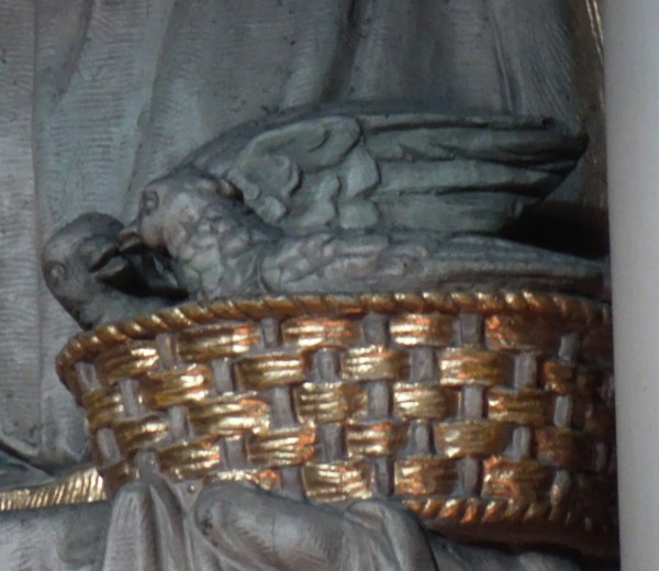  colombes dans eglise saint louis des chartrons a bordeaux
