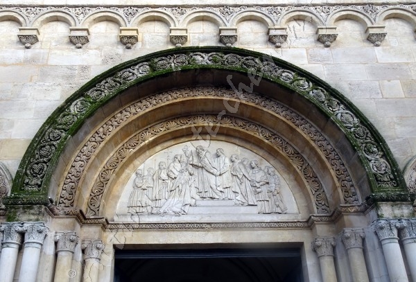  portail principal basilique saint seurin de bordeaux