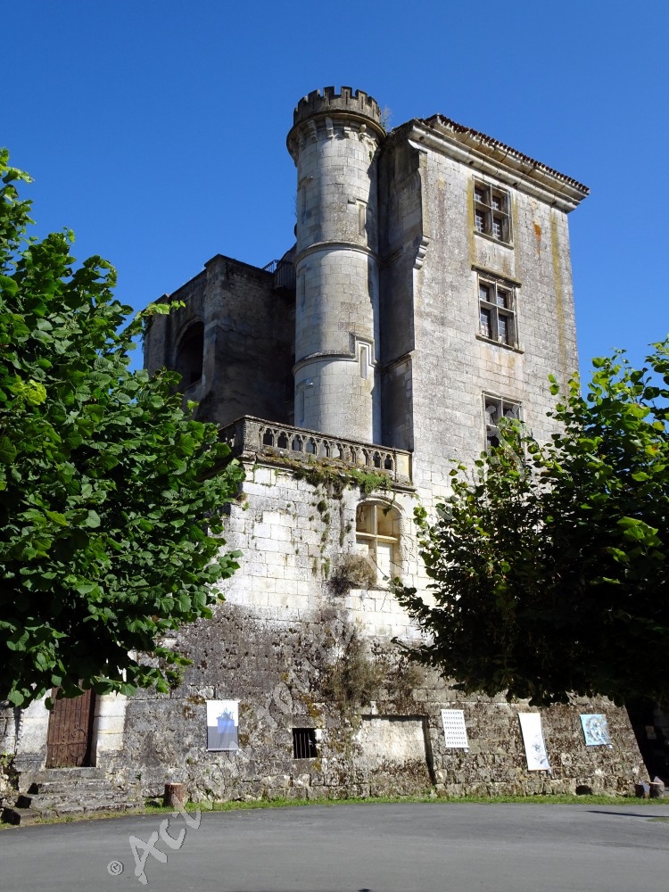 Château Montclard à Saint Georges de Montclard