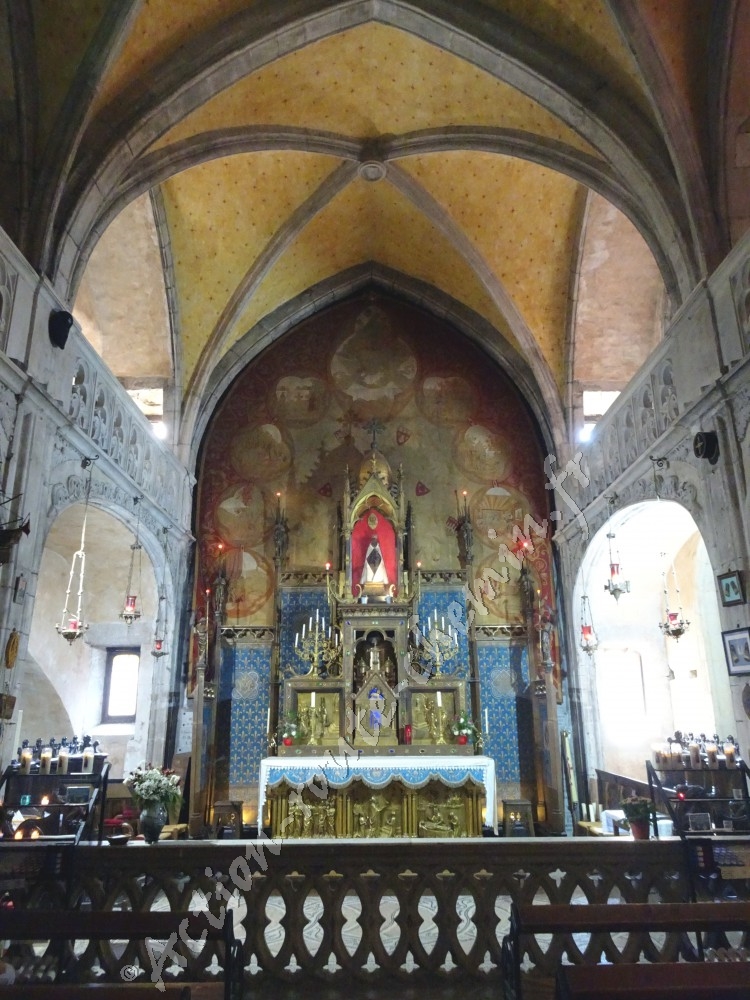 Rocamadour chapelle et vierge noire