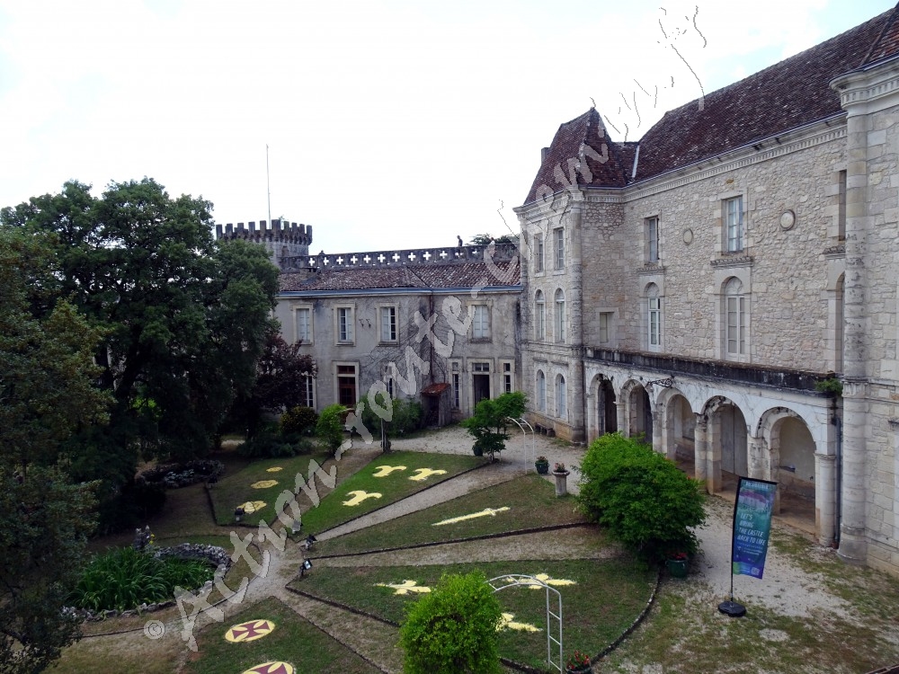 Rocamadour - château côté cour