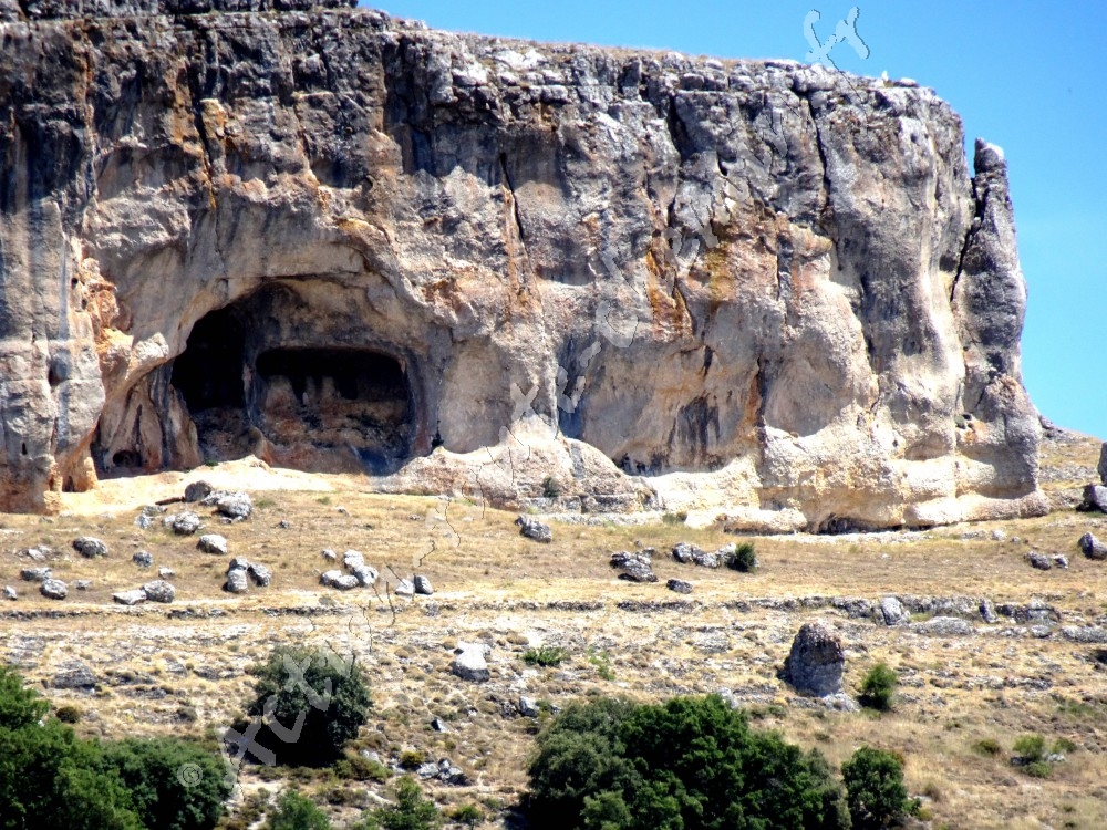 Quintanilla de Las Vinas - rocher calcaire
