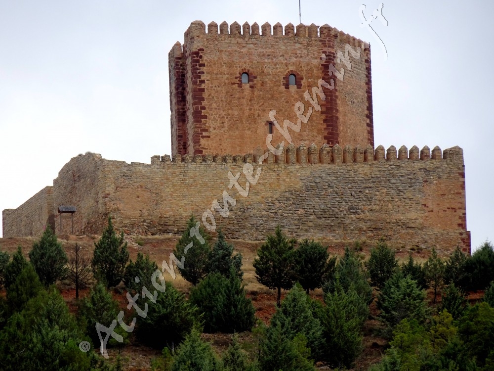Château de Molina de Aragon - coté Sud