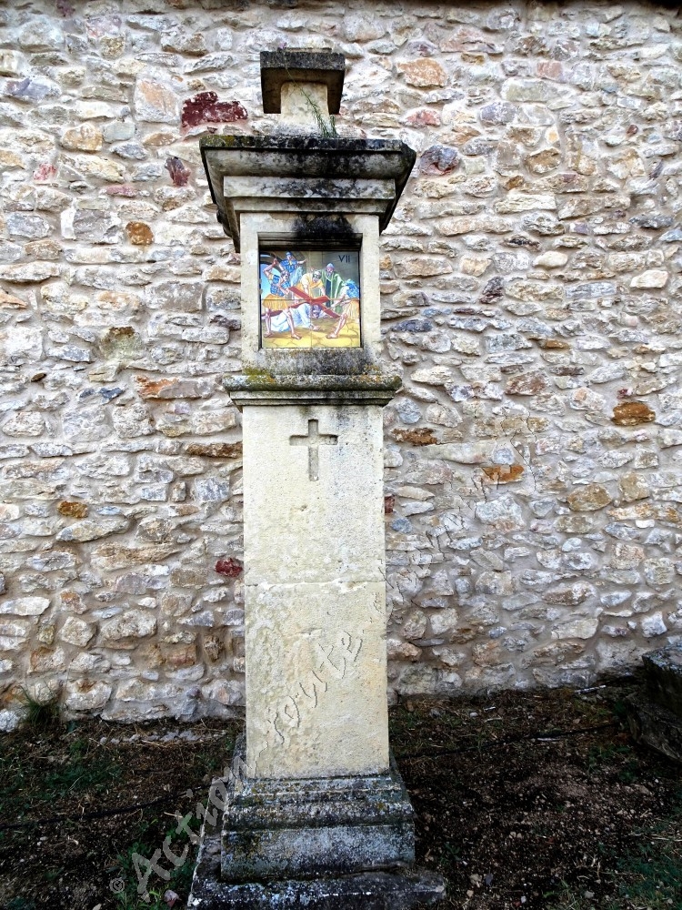 Ermita del santo sepulcro et stelle chemin de croix a cantavieja