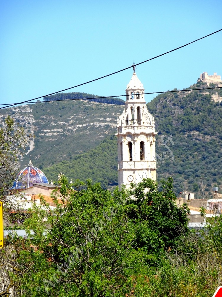 Château et église - Alcala de Xivert