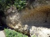 Falaise d’Huitres fossilisées à Sainte Croix du Mont