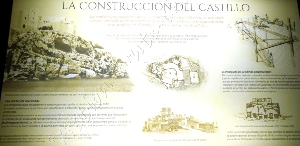  peniscola espagne construction du chateau