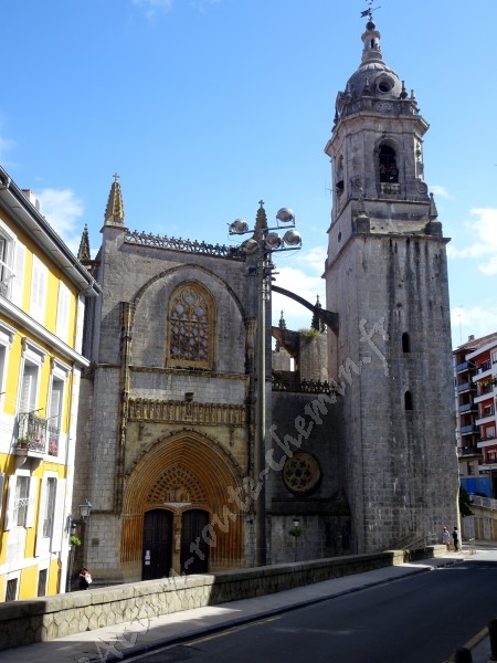 Pays basque Lekeitio - basilique de Nuestra Senora