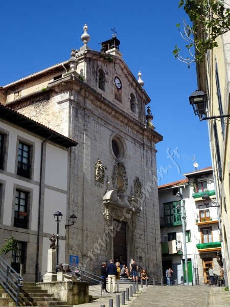Pays basque Lekeitio: église San Jose