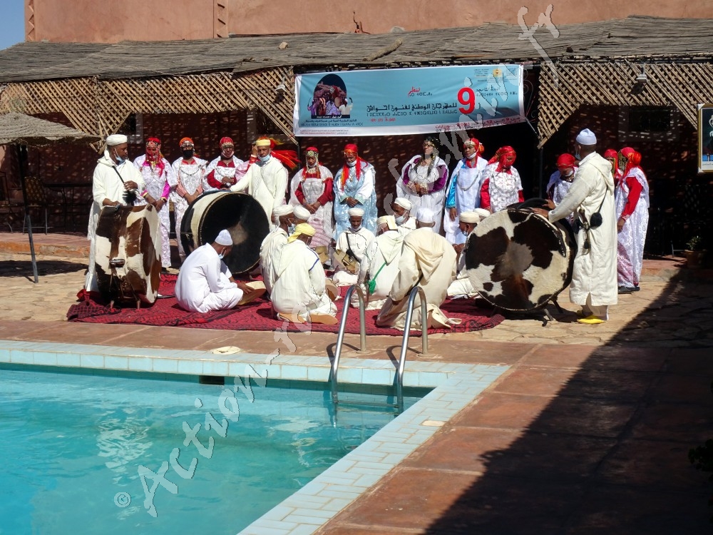 Musiques et danses berberes pour la tele marocaine