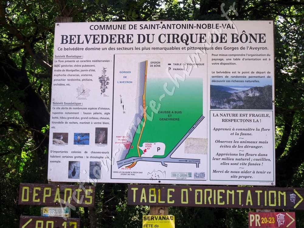 Belvedere du cirque de bone