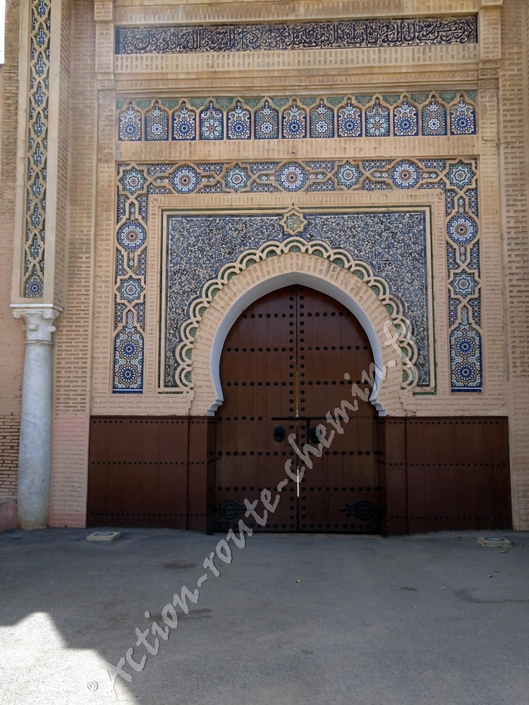 Meknes porte palais royal