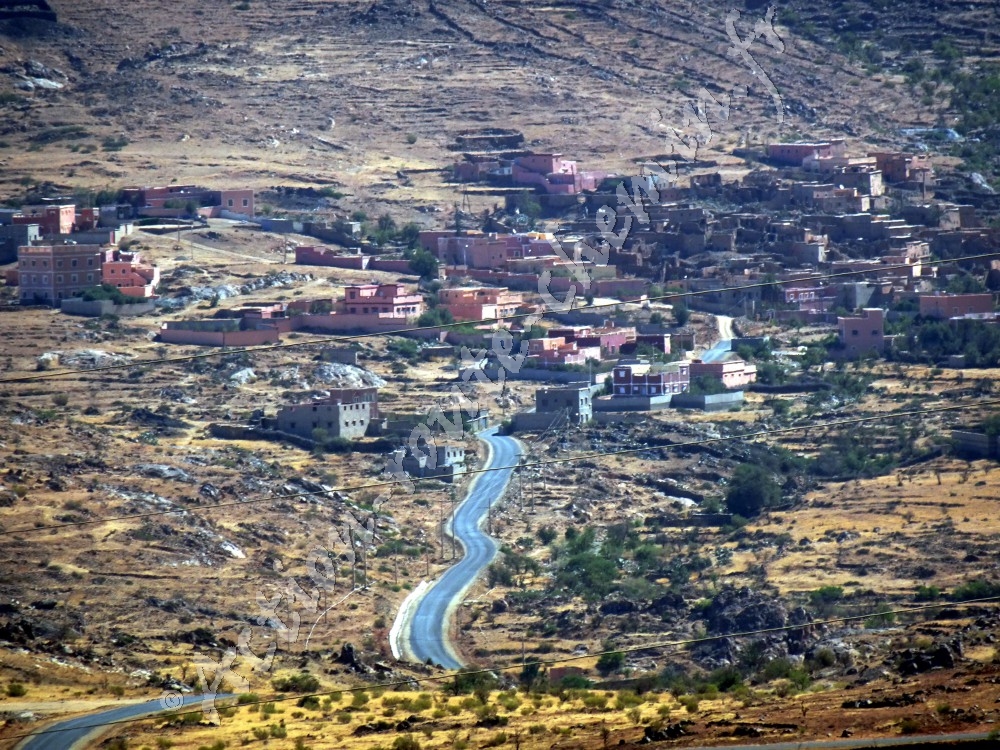 Village de foughal ou azaghar au loin