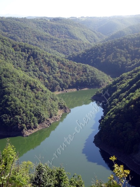 La Dordogne depuis le belvédère de Gratte-Bruyère