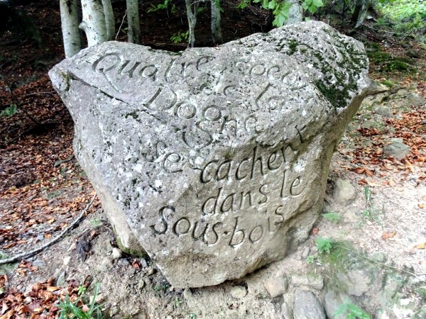 Sources de la Dordogne et le rocher des quatres soeurs