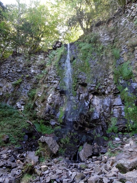 La cascade du saut du loup au Mont-Dore