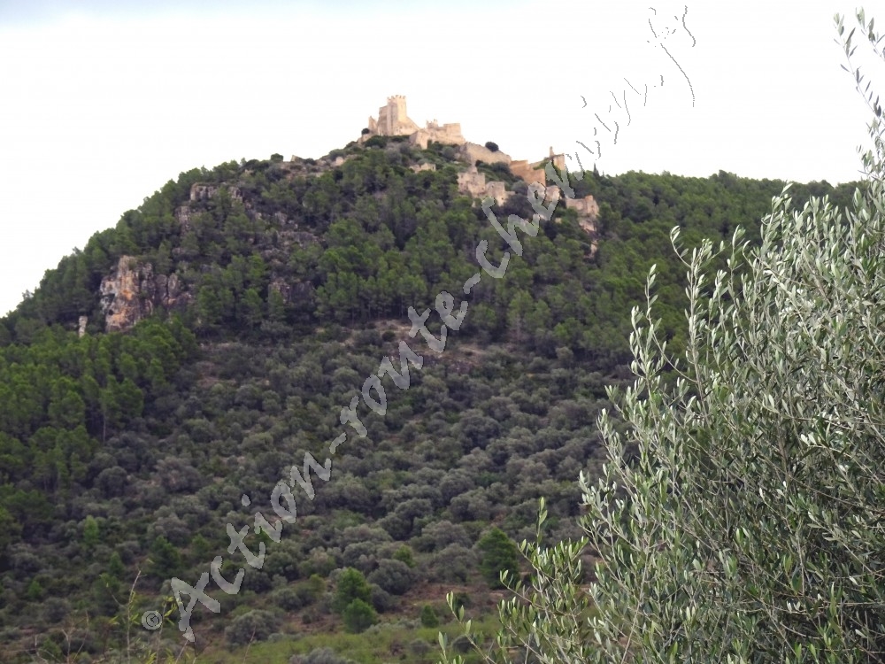 Castell de Xivert au loin