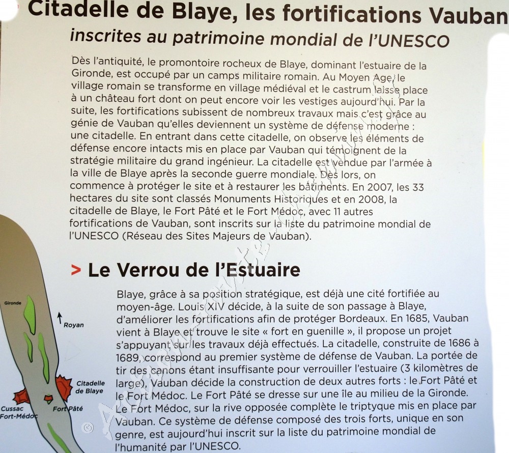 Blaye - Citadelle et fortification Vauban
