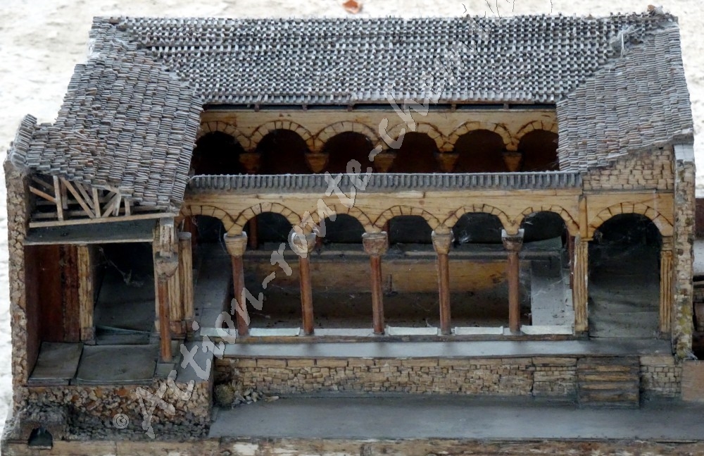 Loupiac villa gallo romaine maquette