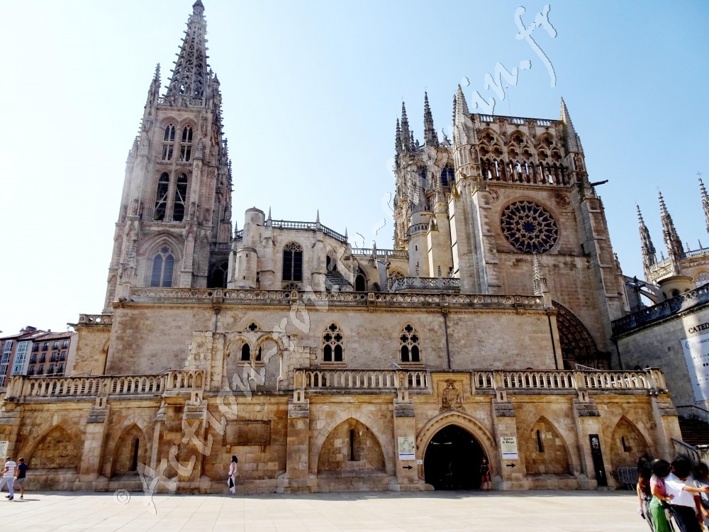 Cathedrale de burgos cote´est