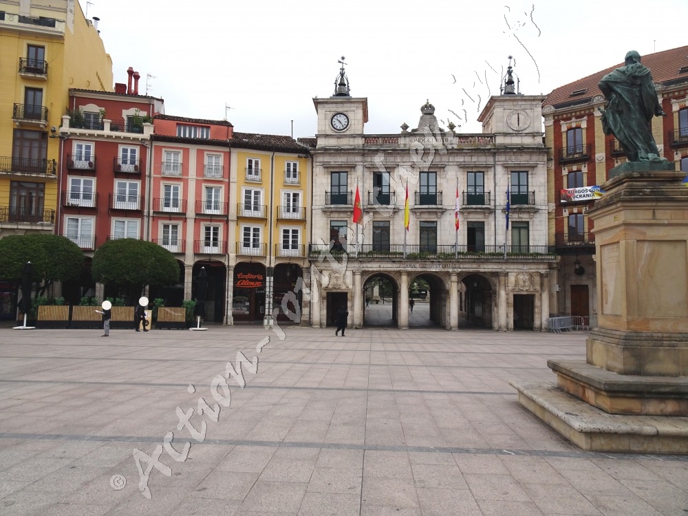 Mairie de Burgos et Plaza Major