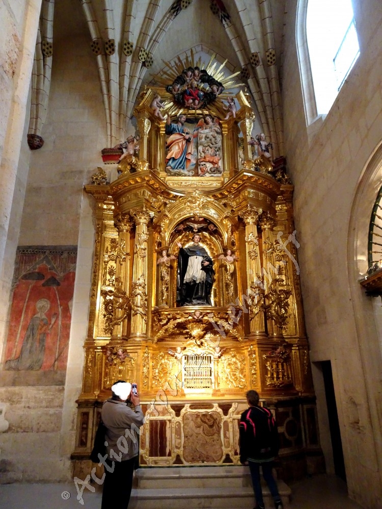 Cathédrale Santa Maria à Burgos - intérieur - chapelle barroque