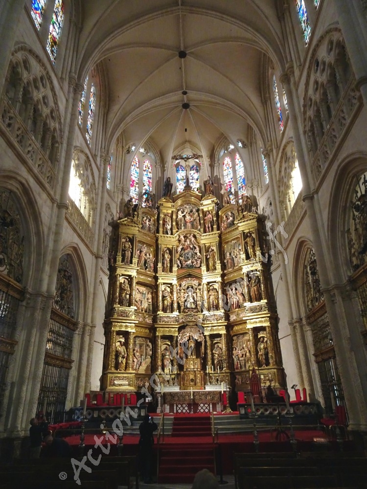 Coeur cathedrale santa maria a burgos