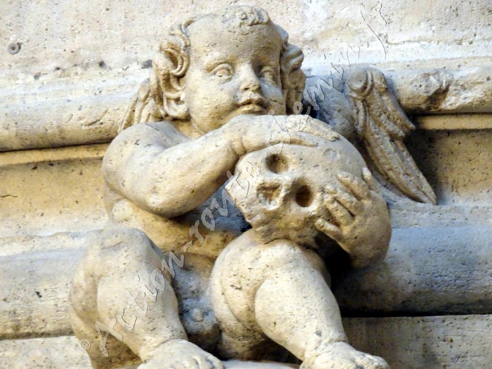 Curiosité ange Cathédrale Santa Maria à Burgos