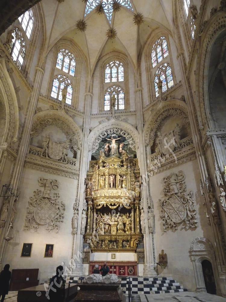 Cathédrale Santa Maria à Burgos et chapelle