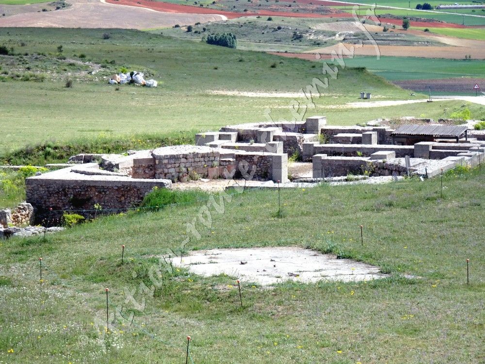 Casa de taragena à Clunia - cité gallo romaine Penalba de Castro