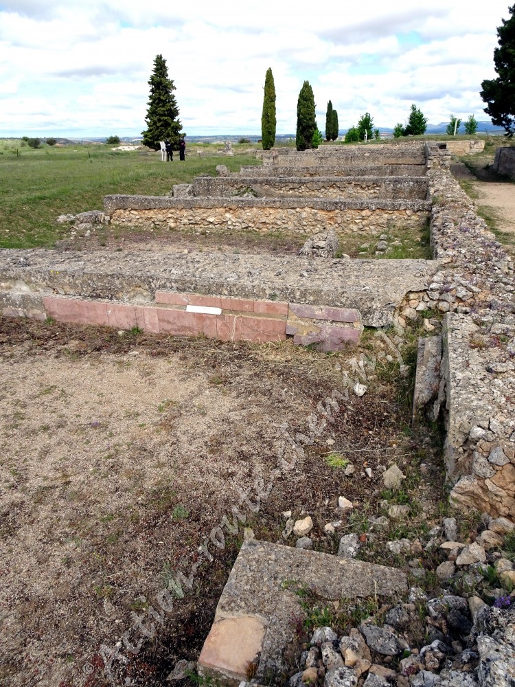 Forum romain de Clunia - cité gallo romaine Penalba de Castro