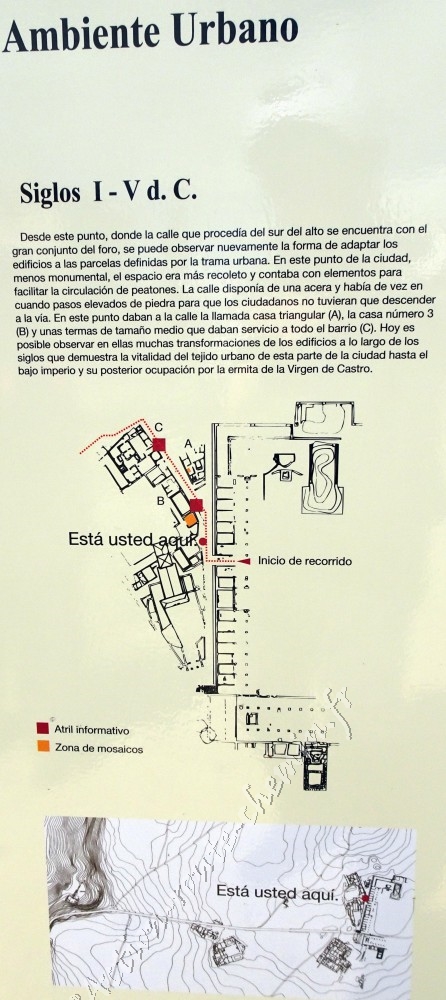 Information sur Clunia - cité gallo romaine Penalba de Castro