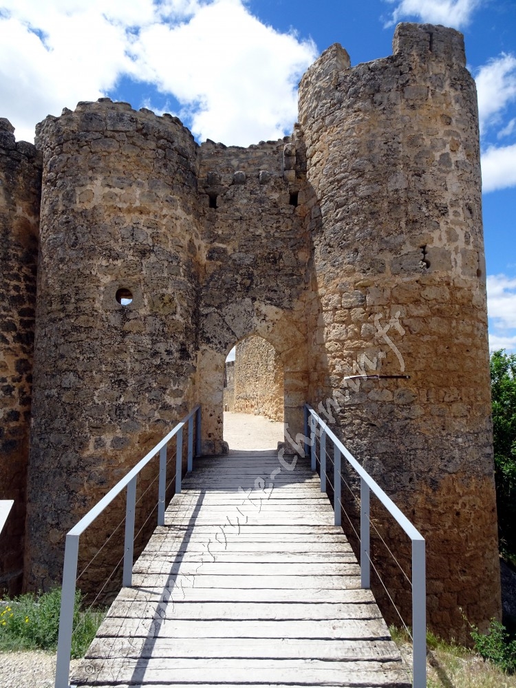 Entrée - château de Penaranda de Duero