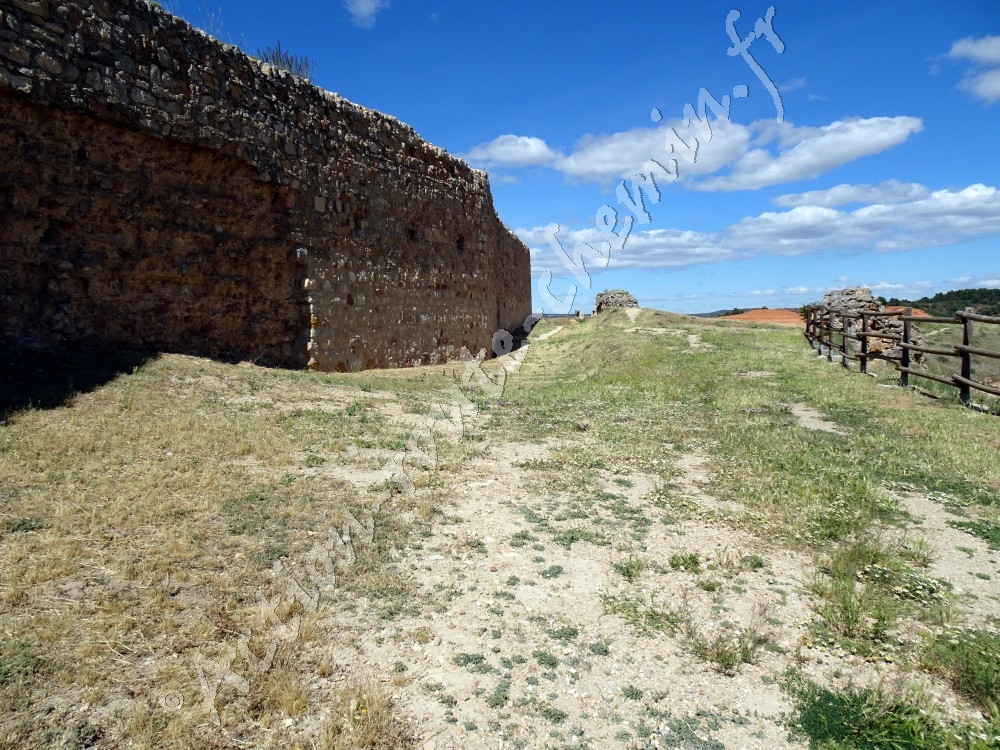 Entrée - chateau de San Esteban de Gormaz