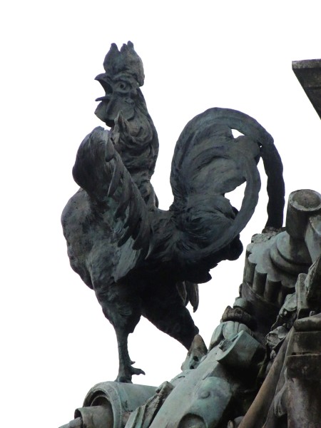 Coq gaillard monument des girondins