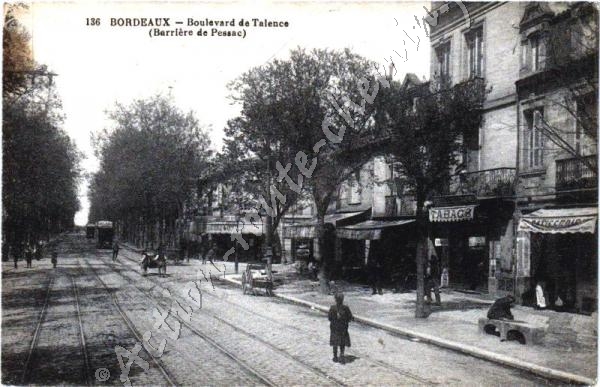 Bordeaux boulevard talence