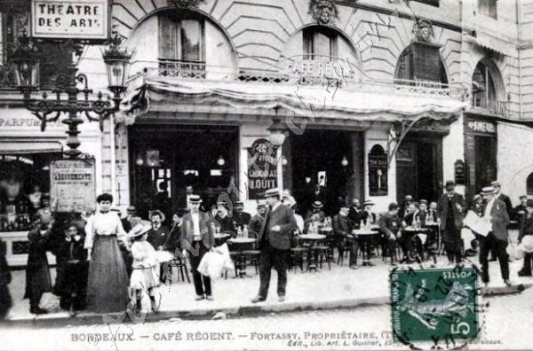 Bordeaux cafe regent quinconces