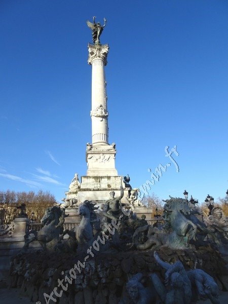 Bordeaux monuments aux girondins des quinconces