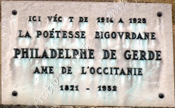 Bordeaux plaque philadelphe de gerde