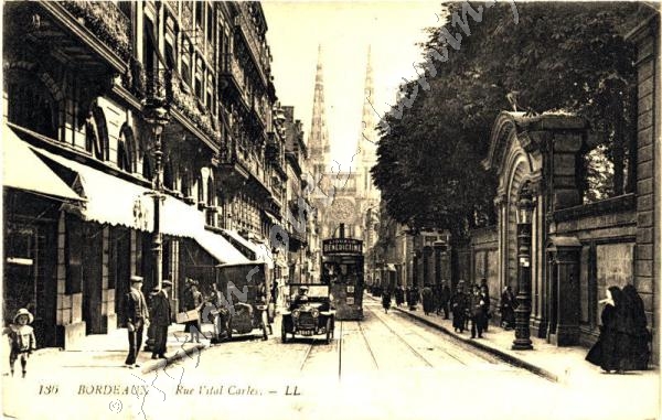 Bordeaux rue vital carles