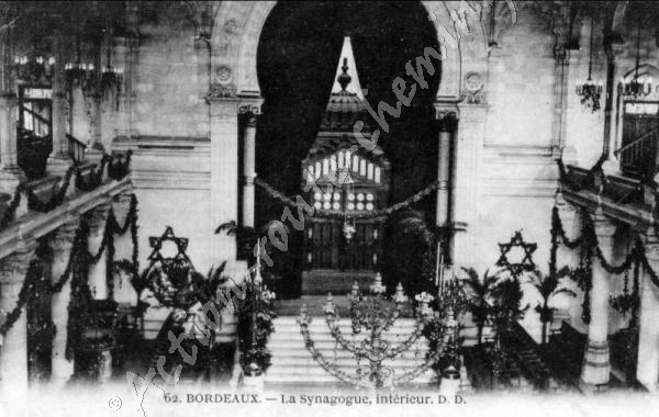 Bordeaux synagogue interieur