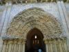 Portail roman eglise abbaye saint nicolas de blasimon